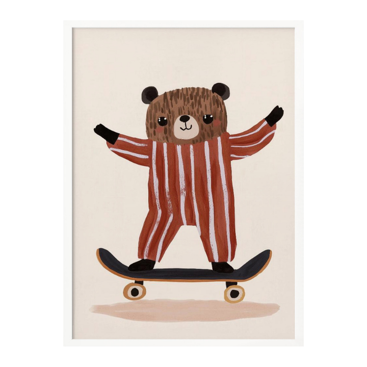 Cuadro "Skater Bear Joy"