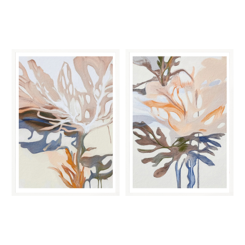 Set de cuadros "April flowers"