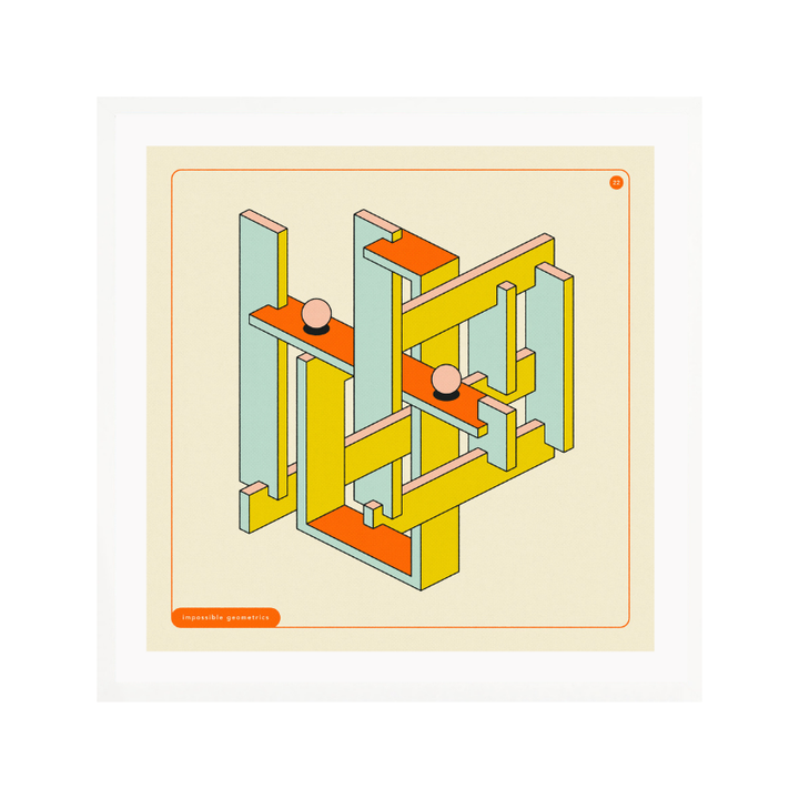 Cuadro "Impossible Geometrics 2"