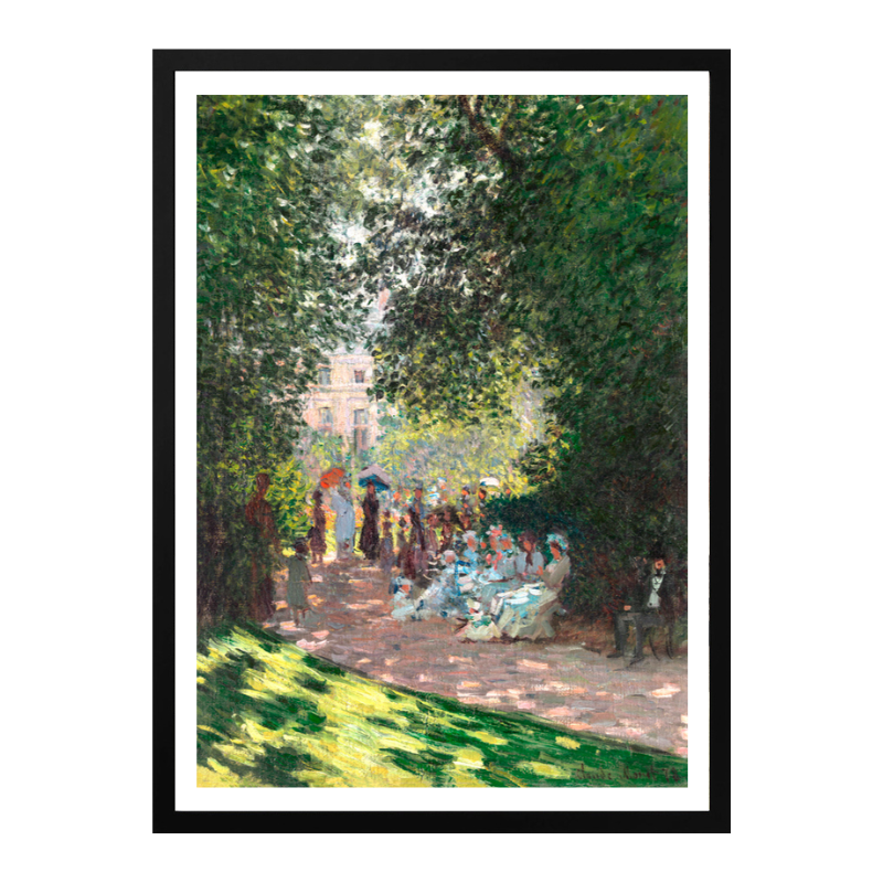 Cuadro "The Parc Monceau (1878)"