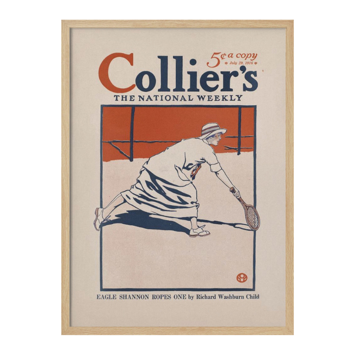 Collier´s, the National Weekly, Eagle Shannon Ropes One Art Print