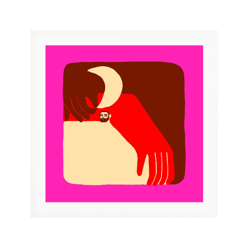 Cuadro "Human Forms with a Vivid Color Palette"