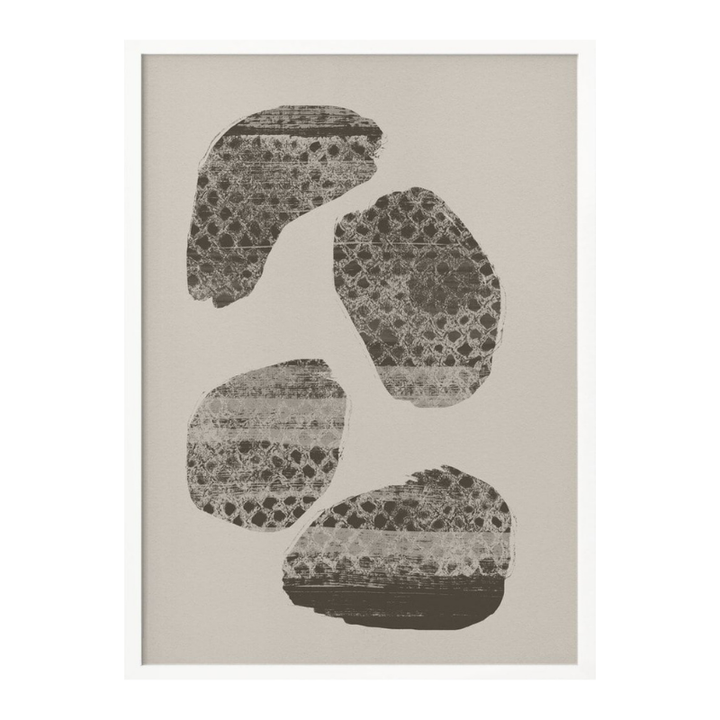Cuadro "Textured Abstract Forms"
