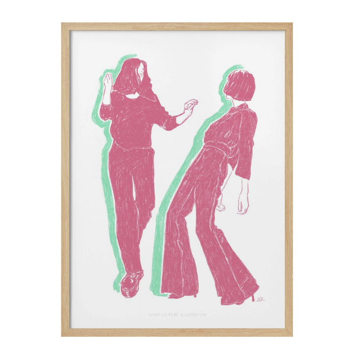 Cuadro "Dancing III"