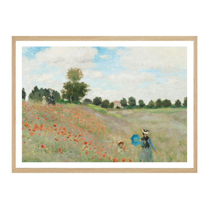 Cuadro "Poppy Field Near Argenteuil (1873)"