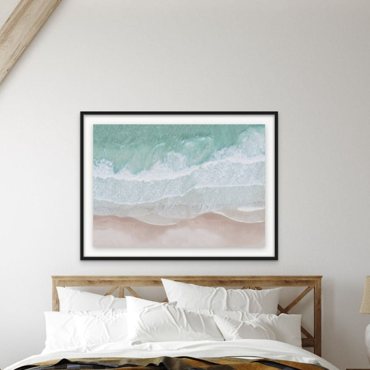 Aerial Ocean Art Print