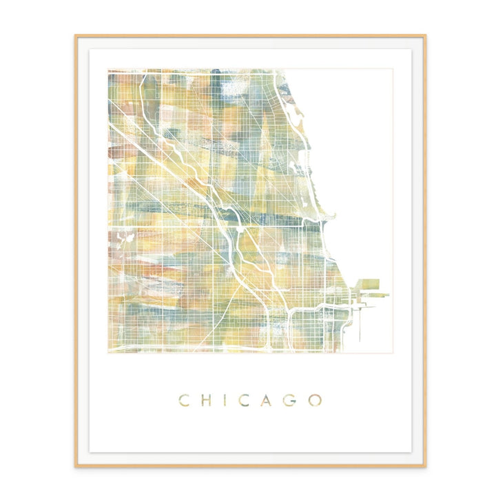 Chicago Illinois II Watercolor Art Print