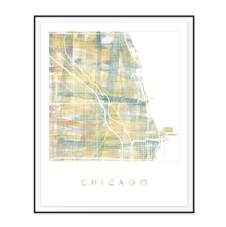 Chicago Illinois II Watercolor Art Print