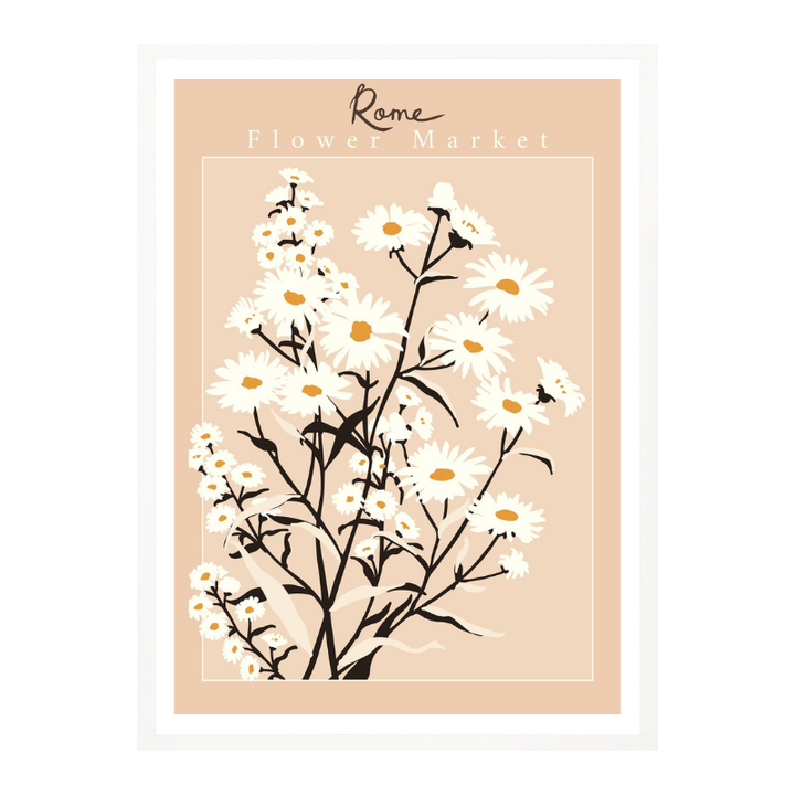 Cuadro "Flower Market Rome Aster"