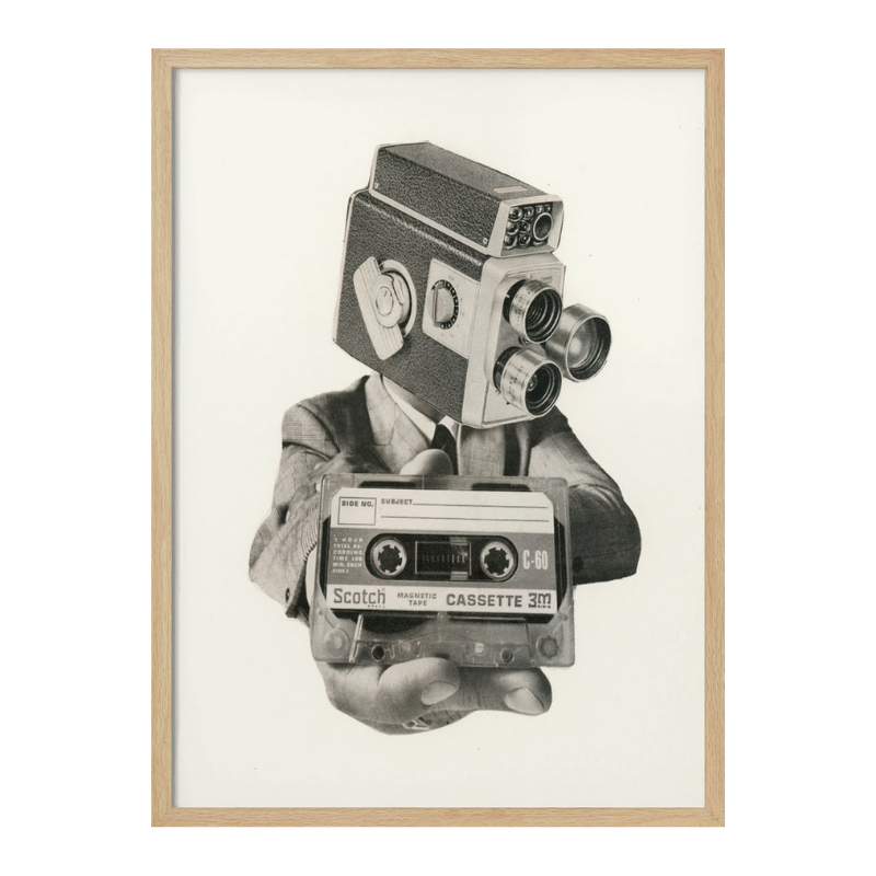 Cuadro "The Future Is Analog"