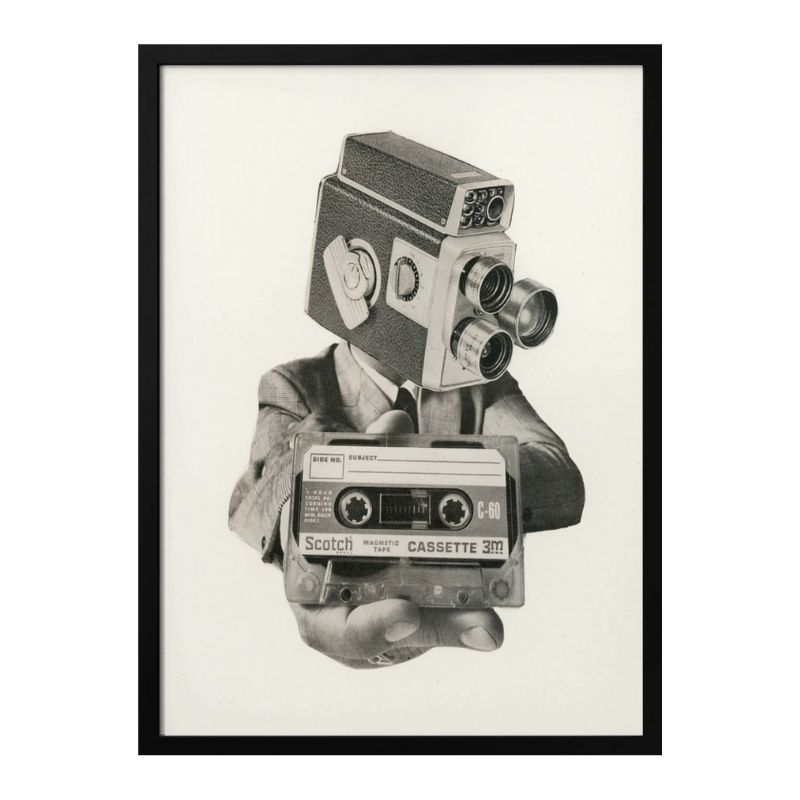 Cuadro "The Future Is Analog"