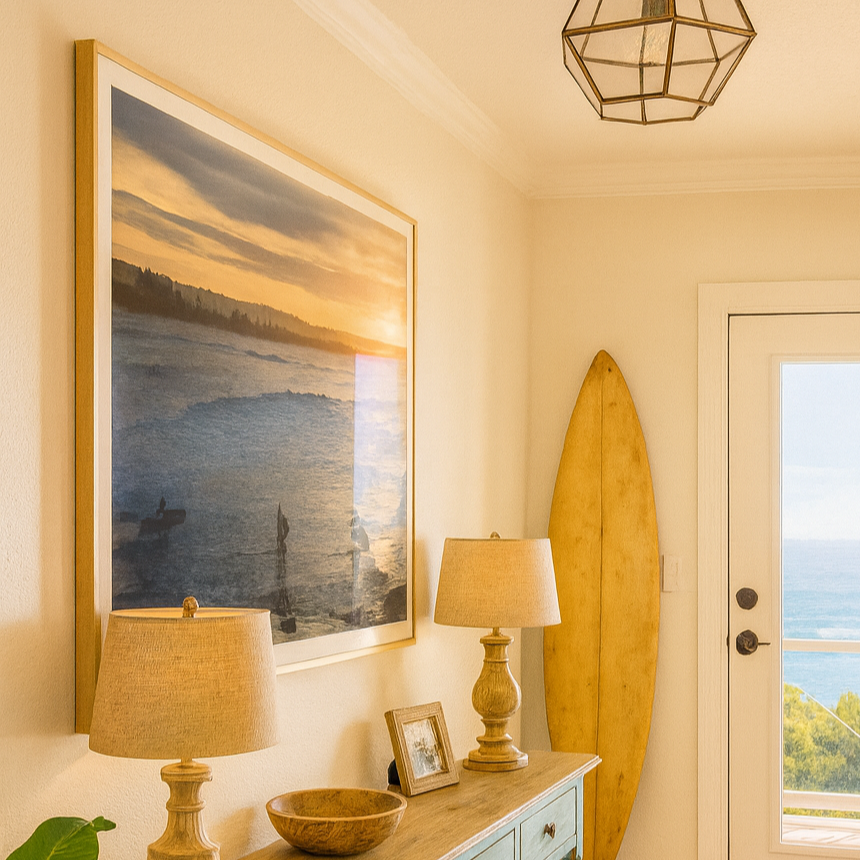 Cuadro "Byron Bay Sunset"