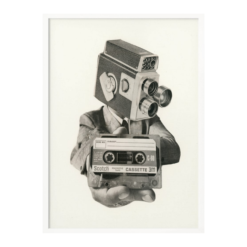 Cuadro "The Future Is Analog"