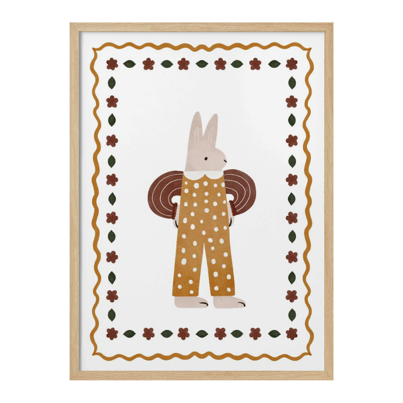 Cuadro "Dotted Bunny Parades"