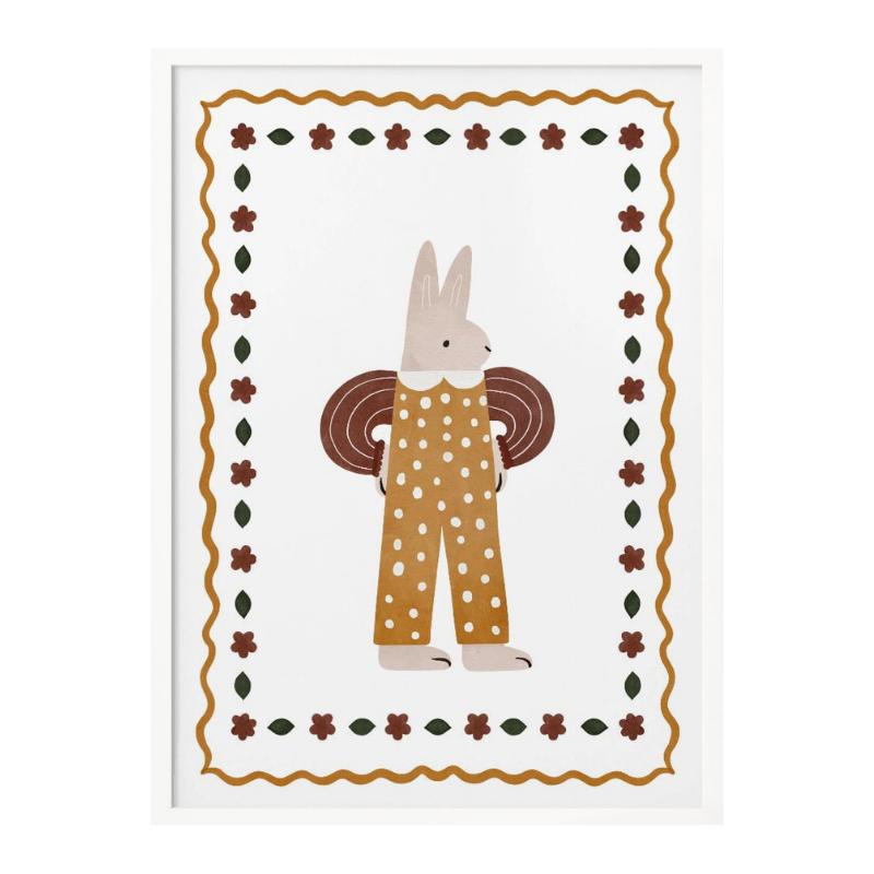 Cuadro "Dotted Bunny Parades"