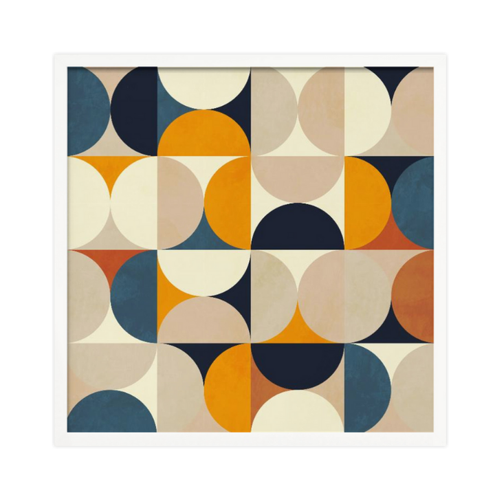 Cuadro "Geometry New 12 Bleu Claire"