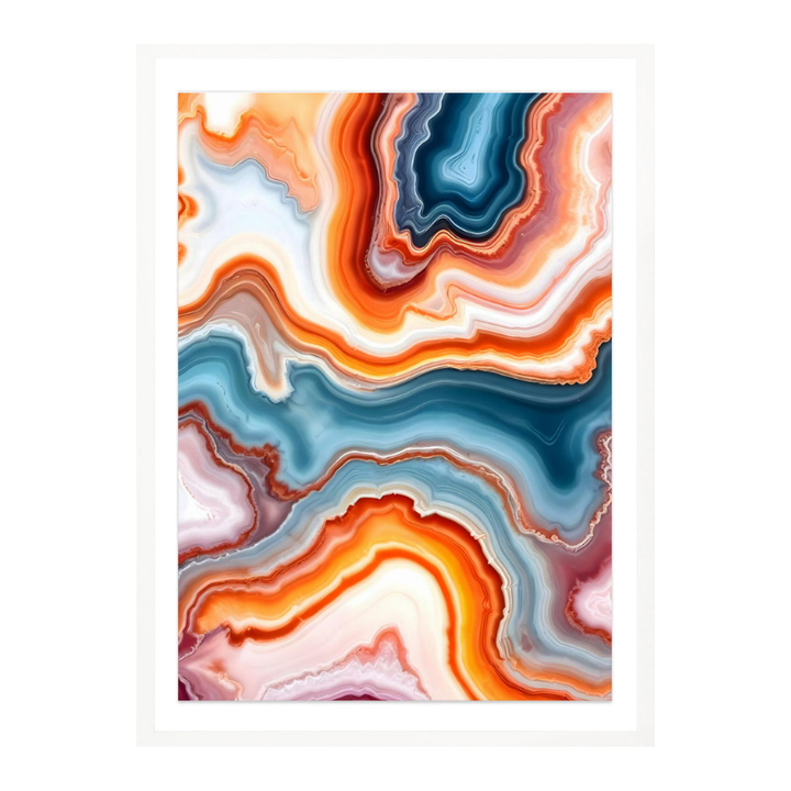 Serenity Agate Art Print