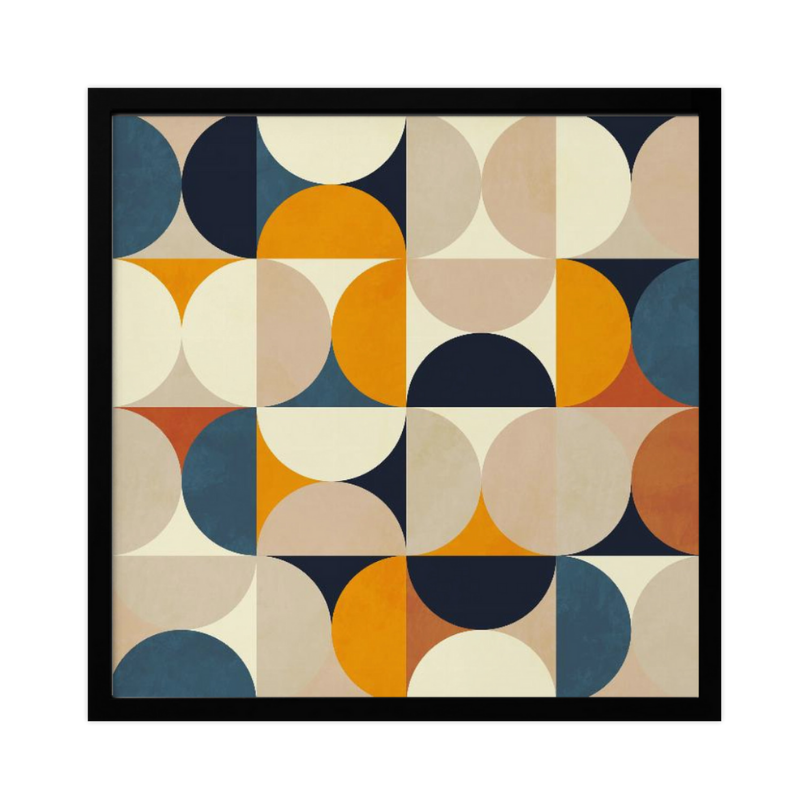 Cuadro "Geometry New 12 Bleu Claire"
