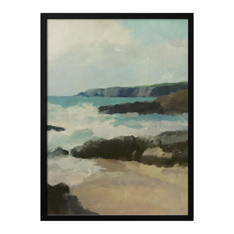 Rocky Beach Art Print