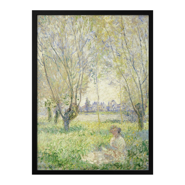 Cuadro "Woman Seated Under the Willows (1880)"