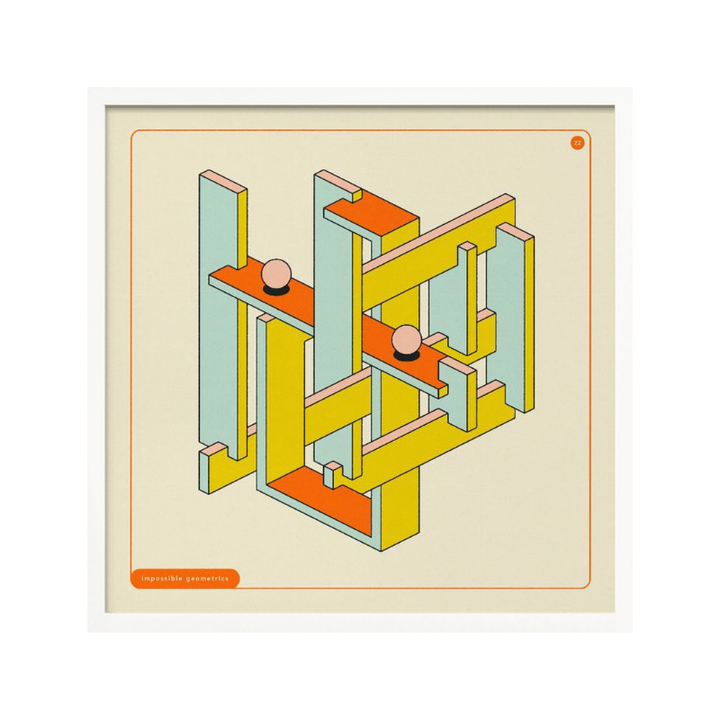 Cuadro "Impossible Geometrics 2"