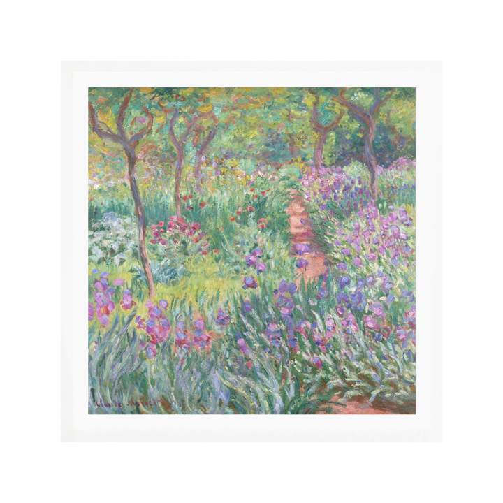 Cuadro “The Iris Garden at Giverny (1900)”
