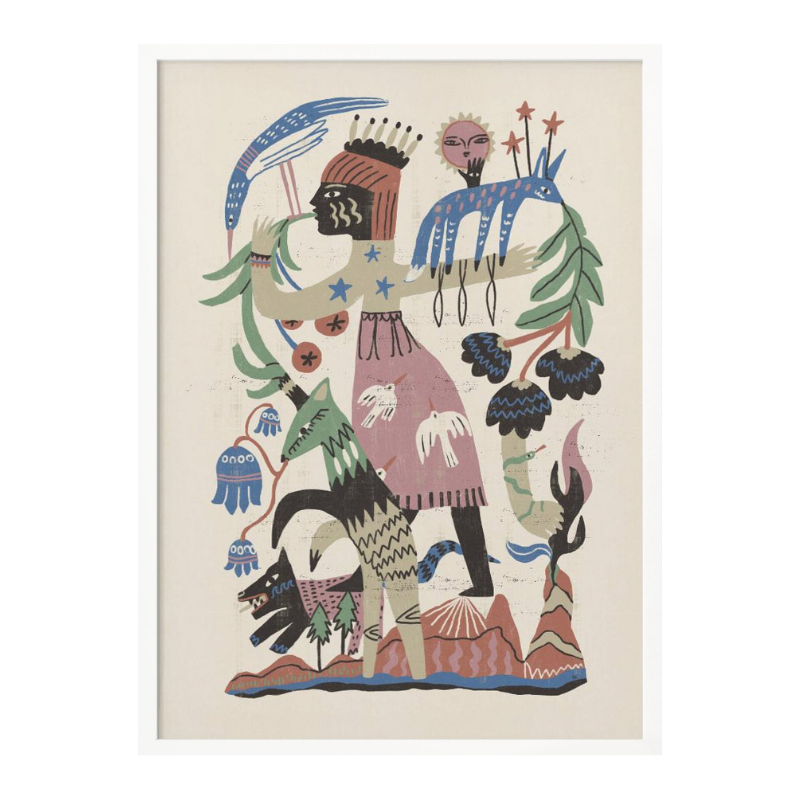Cuadro "Mythical Nature Queen"
