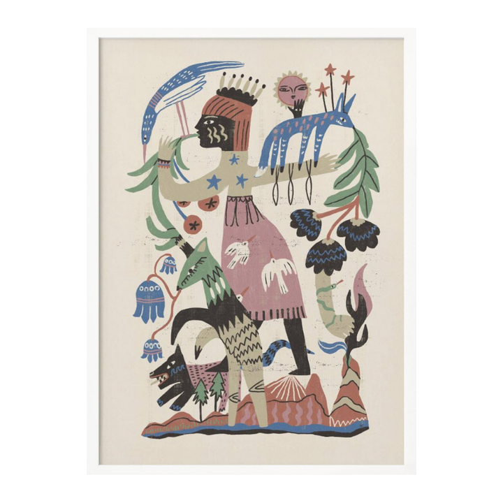 Cuadro "Mythical Nature Queen"