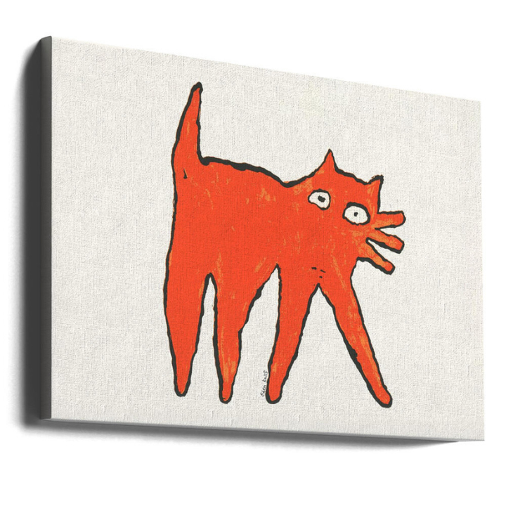 Cuadro "Orange Cat"