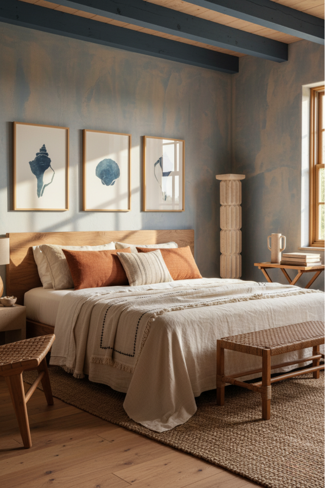 Cuadro "Blue Seashell I"