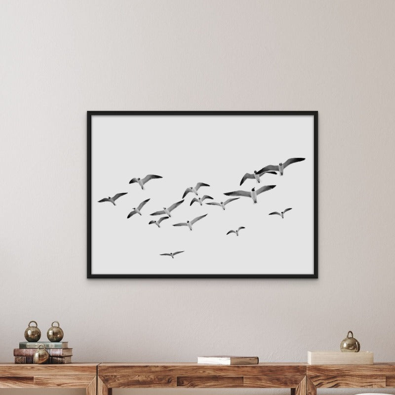 Flying Birds Art Print