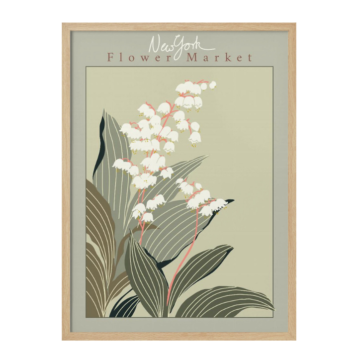 Cuadro "Flower Market Amsterdam Hyacinth"