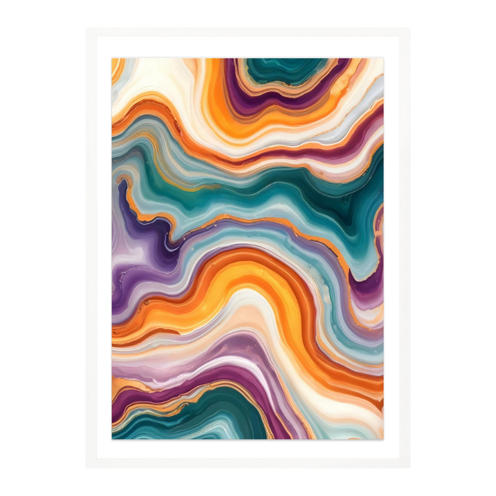 Serenity Agate II Art Print