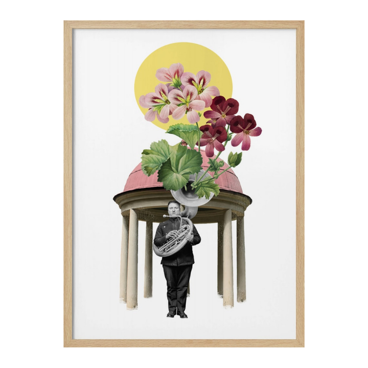 Cuadro "Whimsical Garden Music"