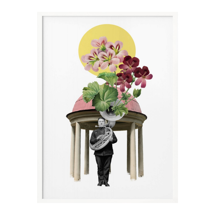 Cuadro "Whimsical Garden Music"