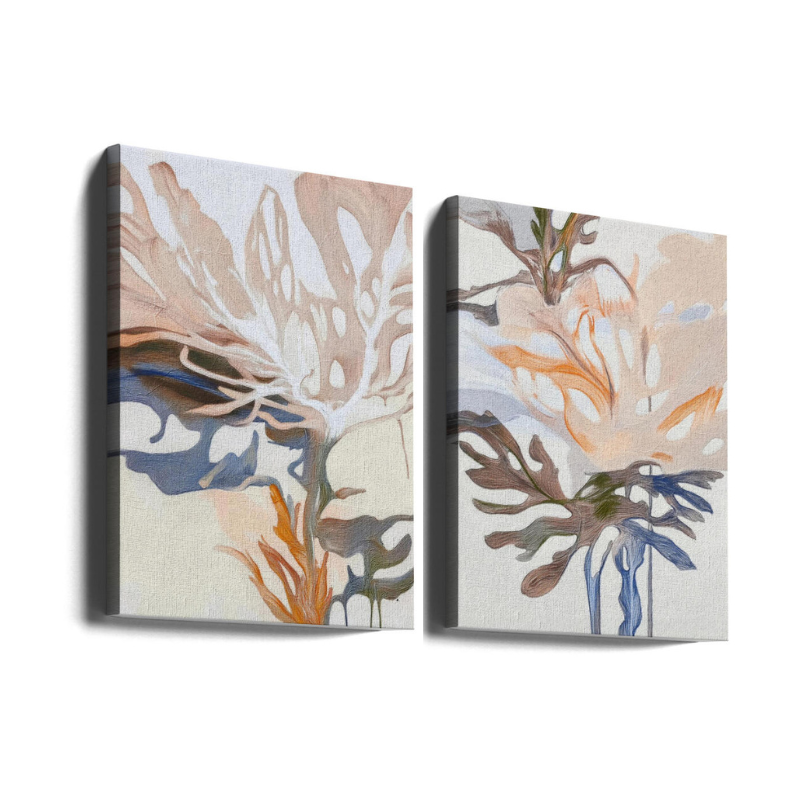 Set de cuadros "April flowers"