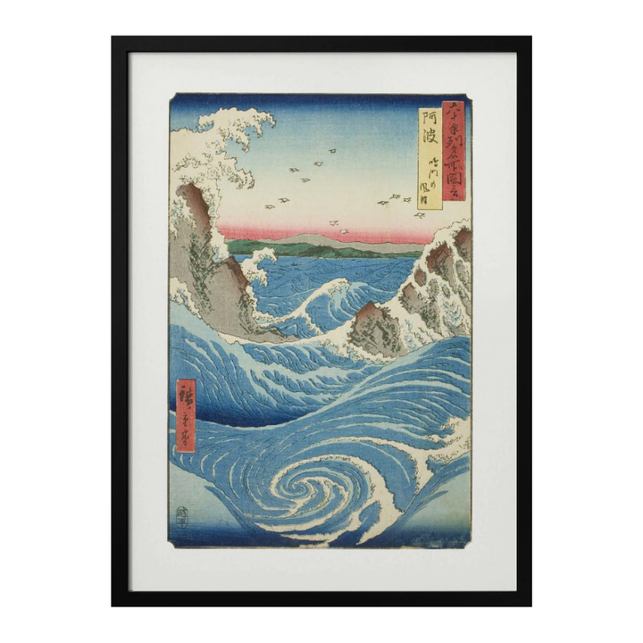 Cuadro "Awa Province Naruto Whirlpools"