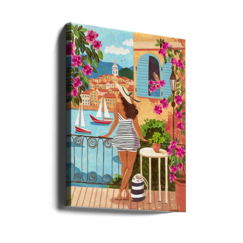 Cuadro "Woman in Saint-Tropez"