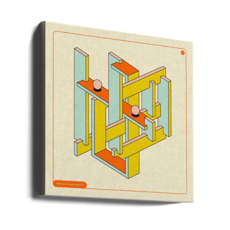 Cuadro "Impossible Geometrics 2"
