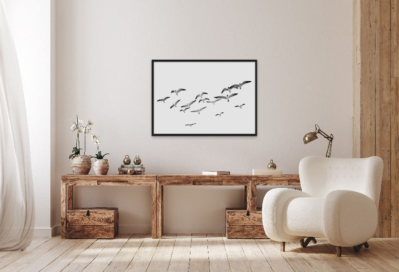 Flying Birds Art Print