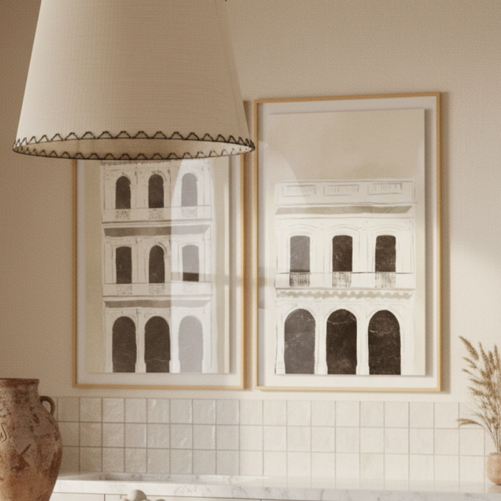 Set de cuadros "Old Habana"