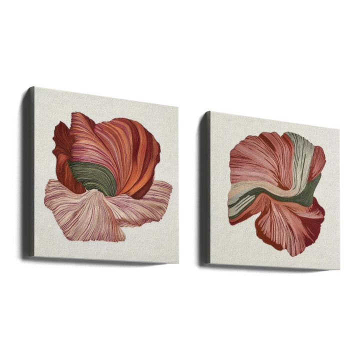 Set de cuadros "Floral Lines"