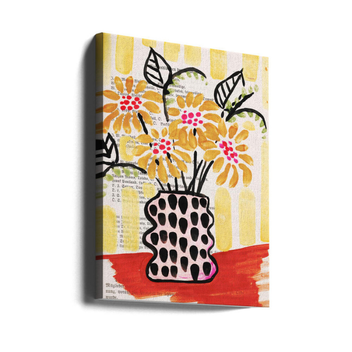 Cuadro "Sunflowers in a vase"