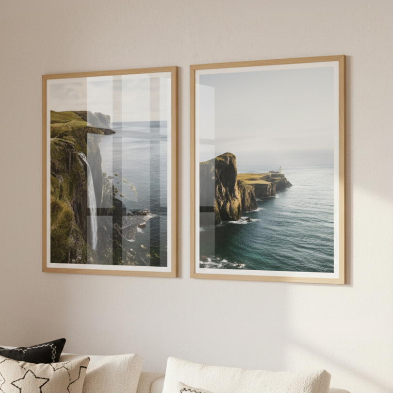 Set de cuadros "Edge of the Highlands"