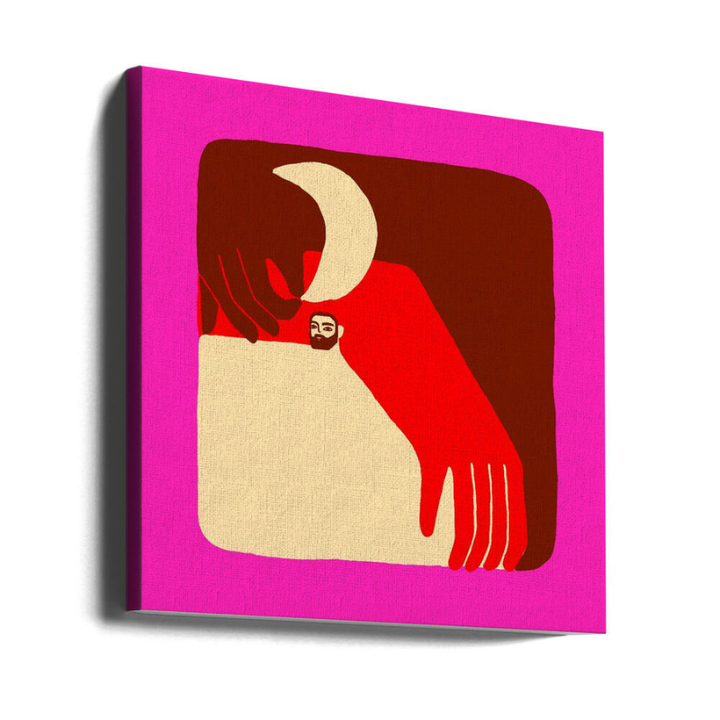 Cuadro "Human Forms with a Vivid Color Palette"