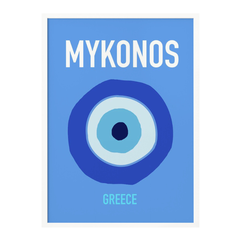 Mykonos Art Print