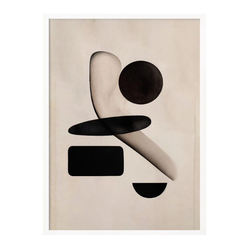 Mid Century Modern Objects Art Print