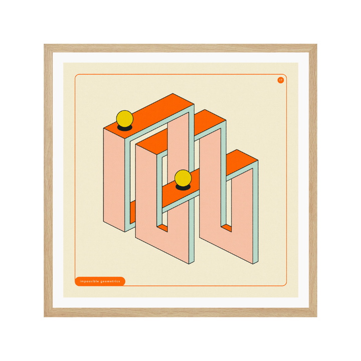 Cuadro "Impossible Geometrics 1"