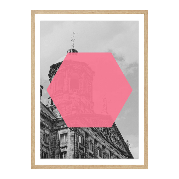 Historic Pink Art Print