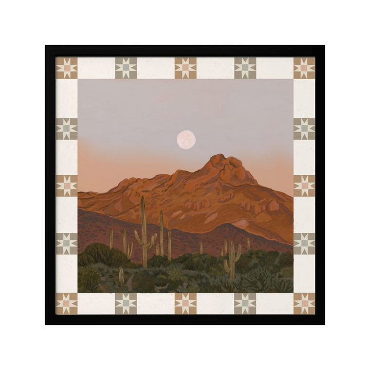 Cuadro "Southwest Desert Moon"
